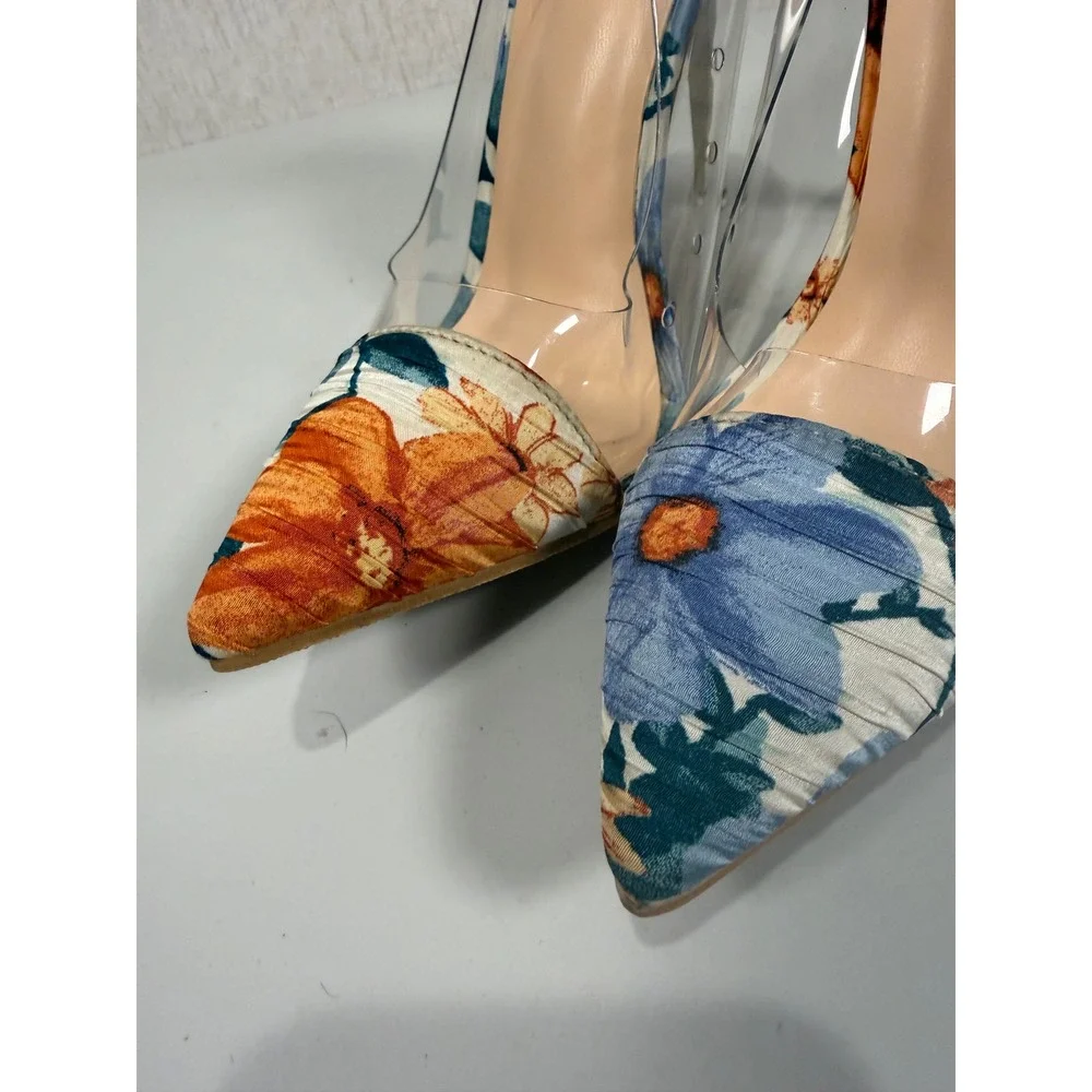 Women heels‎ multicolor size 8.5